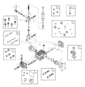 Page B Diagram and Parts List for 1780-0  Briggs and Stratton Pressure Washer